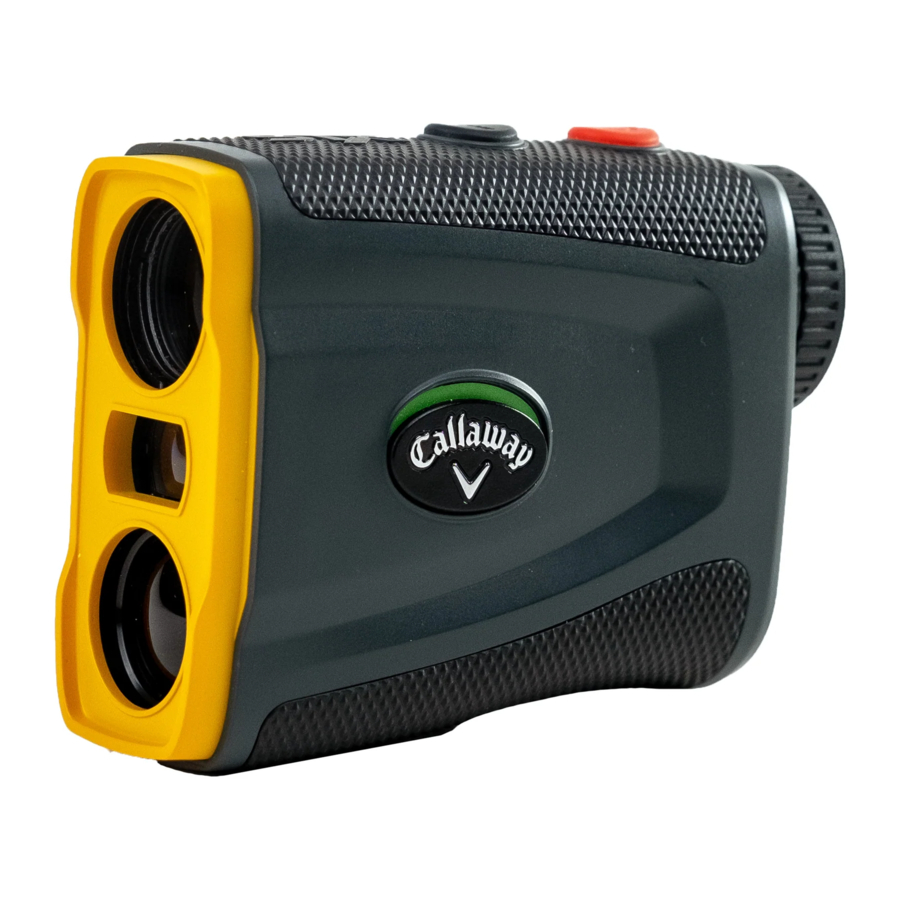 Callaway XLS - Laser Rangefinder Manual