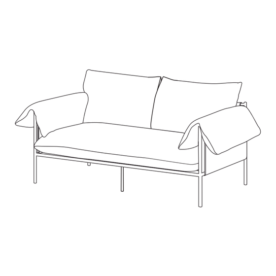 SARAH ELLISON ALVA OUTDOOR LOVESEAT Assembly Instructions