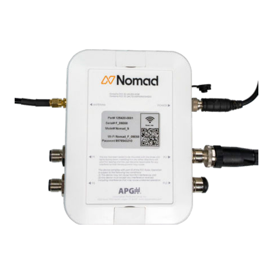 APG Nomad Installation Manual
