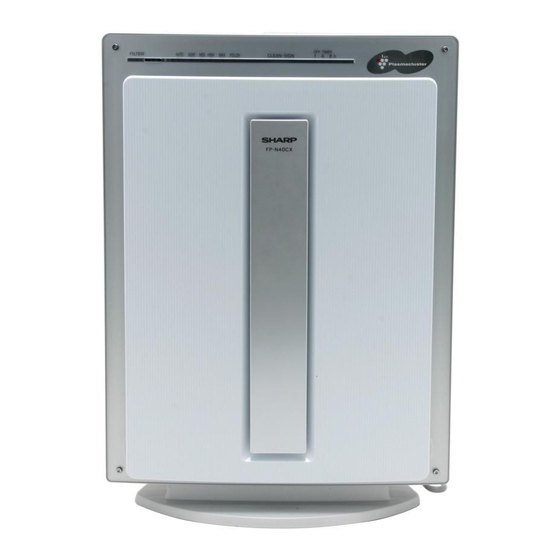 Sharp Plasmacluster FP-N40CX Operation Manual