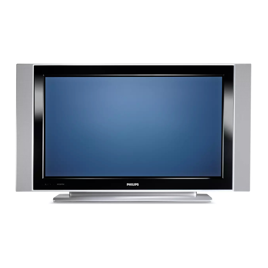 Philips 32PF5321D37 - 32" LCD TV Quick Use Manual