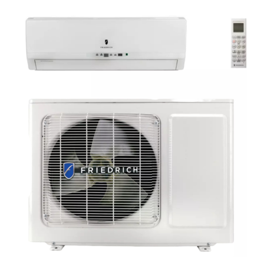 Friedrich Breeze BRO412W1A Installation Instructions Manual