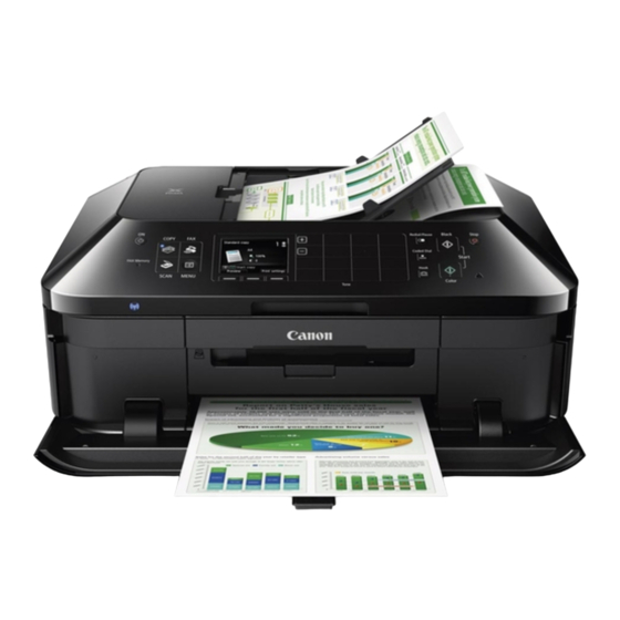 Canon PIXMA MX722 Connection Manual