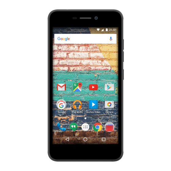 Archos 50F Helium Lite Quick Start Manual