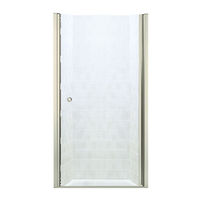 Sterling Plumbing Frameless Pivot Shower Door 6305 Series Owner's Manual