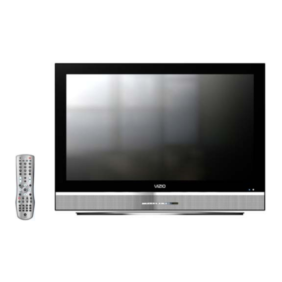 Vizio VP50 HDTV20A User Manual