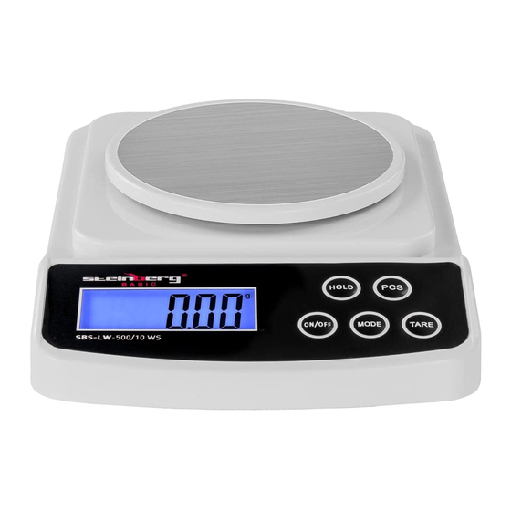 Steinberg SBS-LW-500/10 WS User Manual
