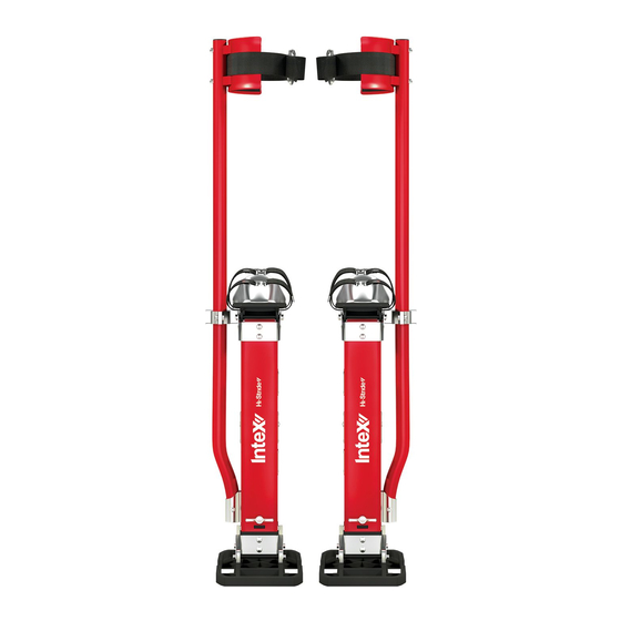 Intex Hi-Stride SHA1830 Operation Manual