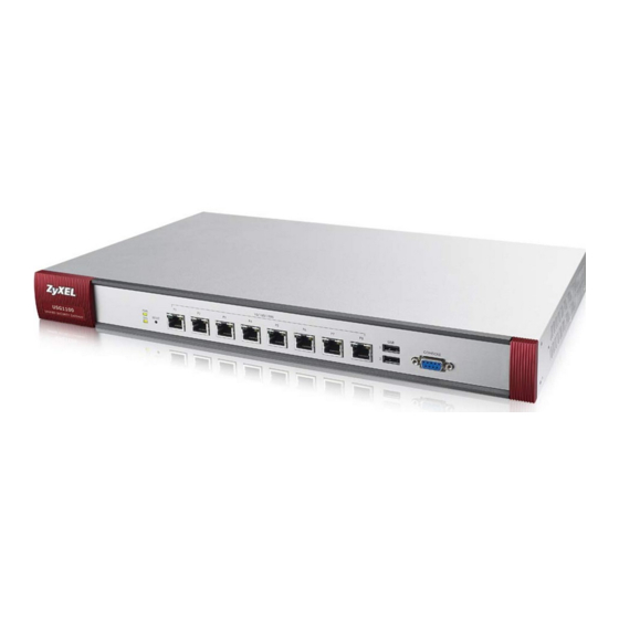 ZyXEL Communications ZyWALL Series Quick Start Manual