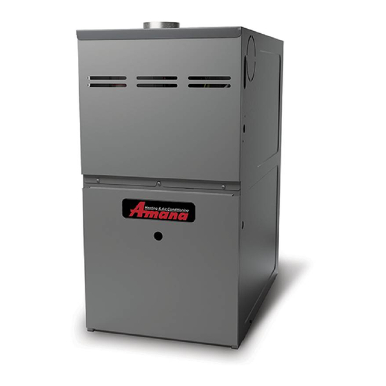 Goodman Amana AMH8 Service Instructions Manual