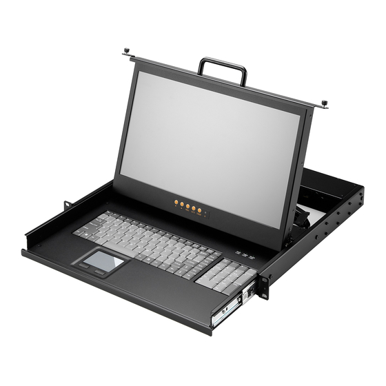 User Manuals: AMK AMK501 Rackmount Console