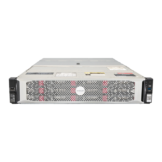 Avigilon NVR5 Premium Installation Manual