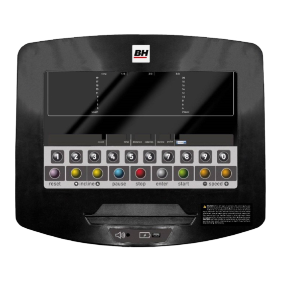 BH FITNESS SK SF2500LRi Manual