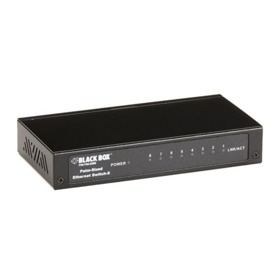 Black Box LB8415A Manual