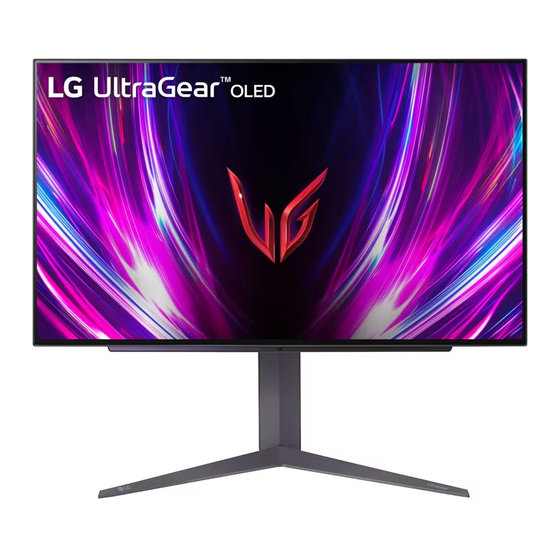 LG UltraGear 27GS93QE Owner's Manual