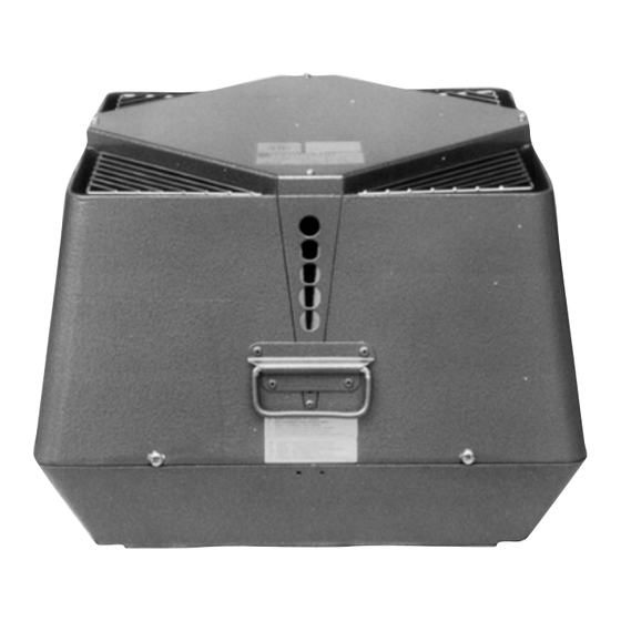 Exodraft EFV Installation And Operation Manual