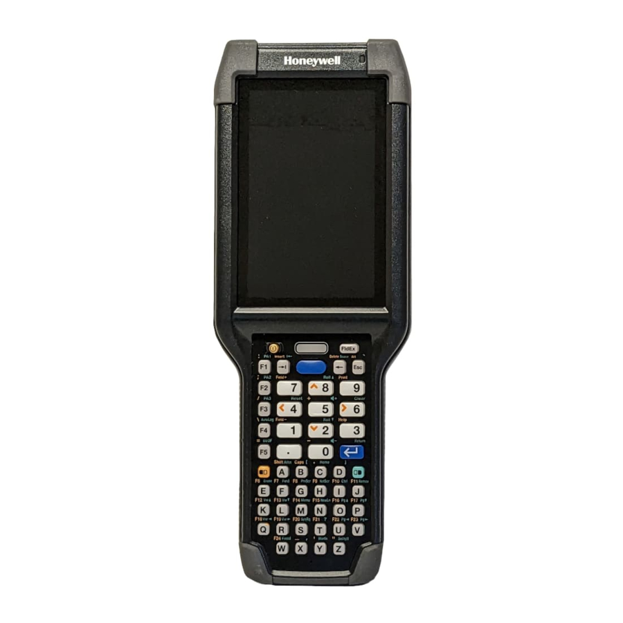 Honeywell CK65 Series, CK65-CB, CK65-NB Manual