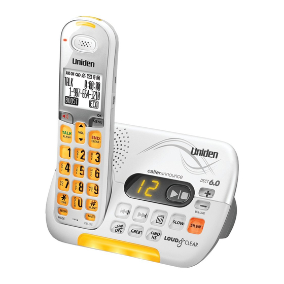 Uniden D3097 Series Guía Para El Usuario