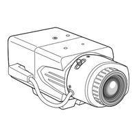 panasonic Super Dynamic III WV-CP484 Operating Instructions Manual