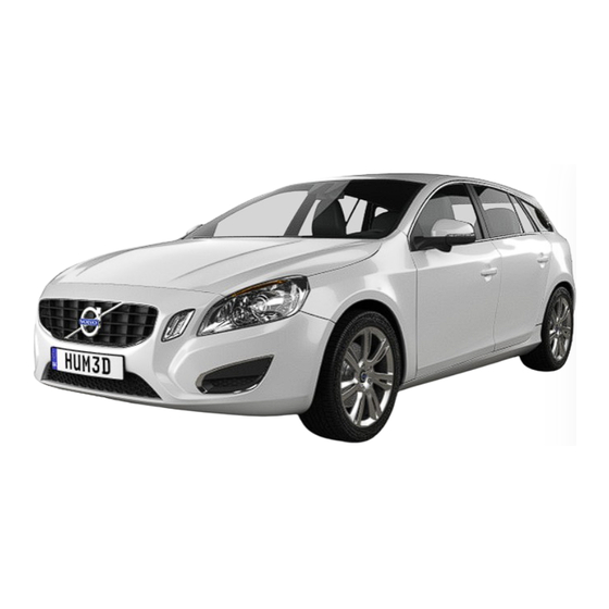 Volvo V60 2014 Luxury Car Manuals