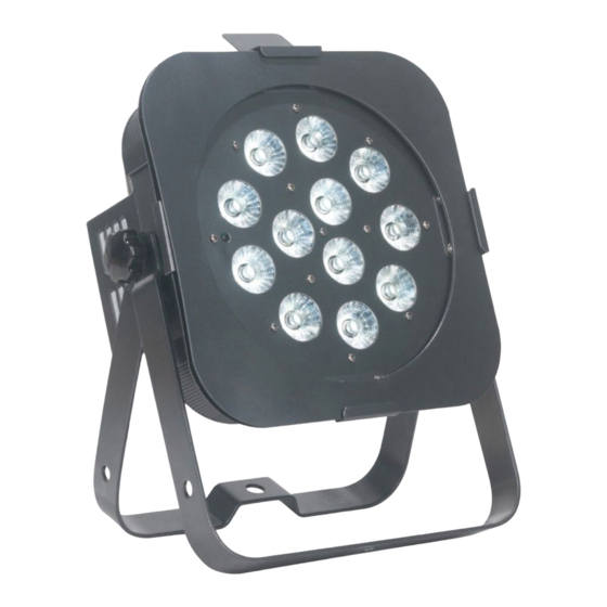 ADJ FLAT PAR TW12 User Instructions