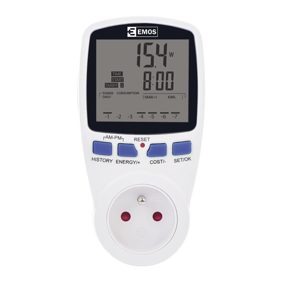 Emos P5801 User Manual