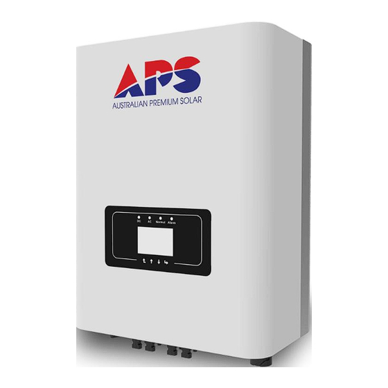 APS APSG-3-5.5K-IN Manual