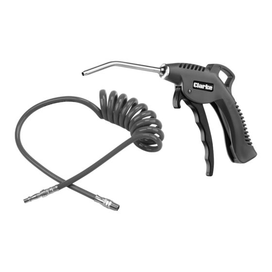 User Manuals: Clarke CAT210 Air Blow Gun