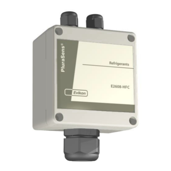 Evikon PluraSens E2608-HFC Manuals