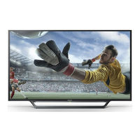 Sony BRAVIA KDL-32WD60 Series Operating Instructions Manual