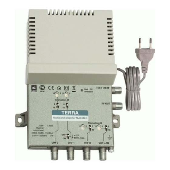 Terra MA048LC Quick Start Manual