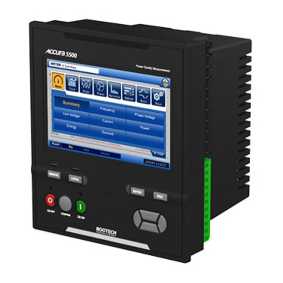 ROOTECH ACCURA 5500 Manuals