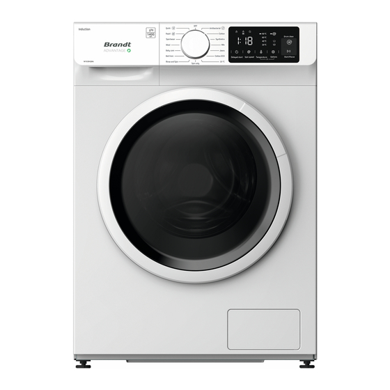 Brandt WFB394QWA Manual To Installation And Use