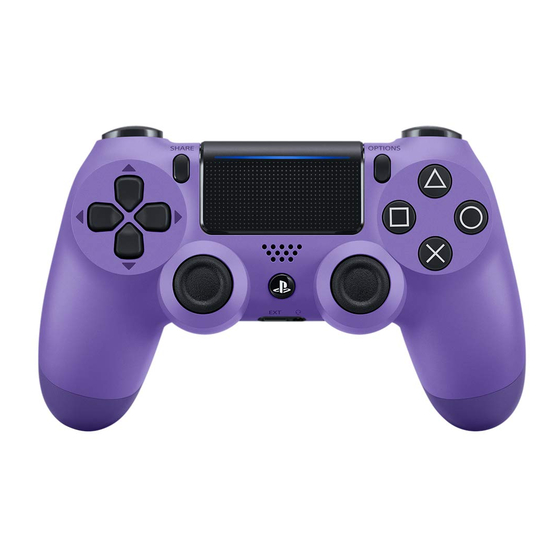 Sony PLayStation DUALSHOCK 4 Instruction Manual