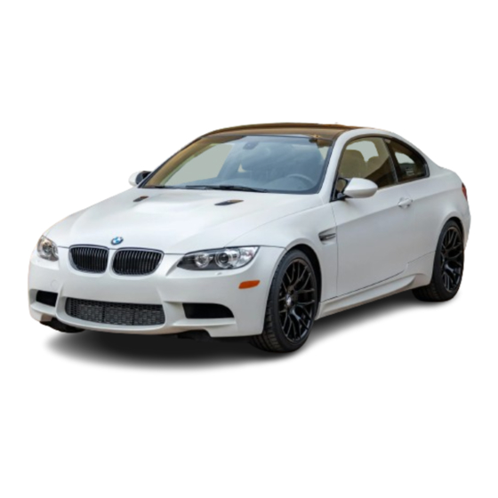 BMW M3 Owner's Manual