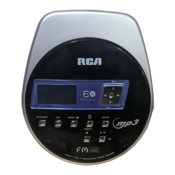 RCA RP2478 User Manual