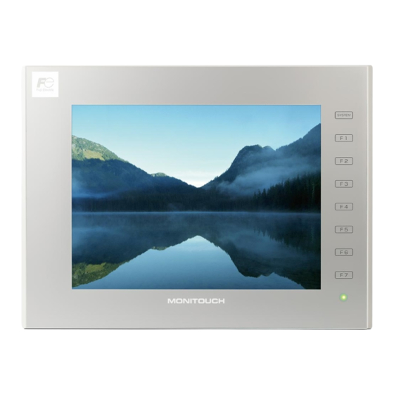 Fuji Electric Monitouch V9 Series Connection Manual