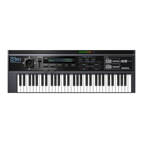 Roland D-50 Owner's Manual
