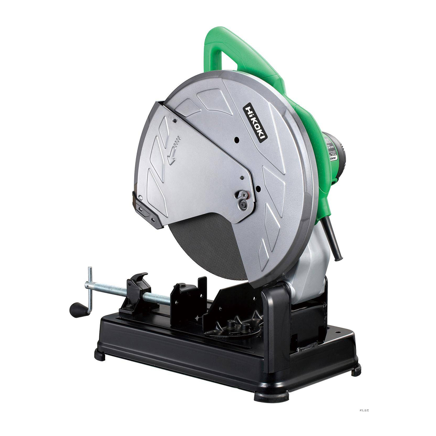 User Manuals: Hioki CC 14SF Cut-Off Saw Machine