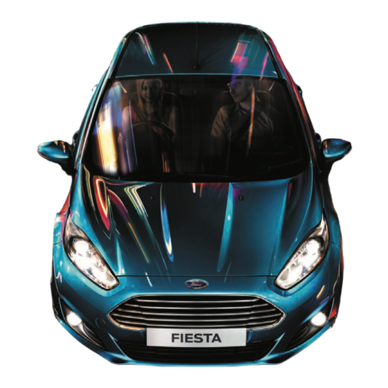 Ford FIESTA 2014 Owner's Manual