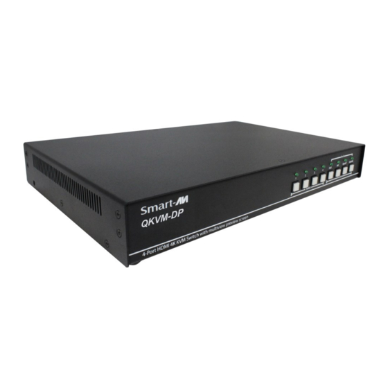 SmartAVI QKVM-DP Quick Start Manual
