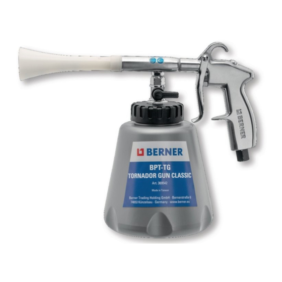 Berner BPT-TG CLASSIC B010 Instruction Manual