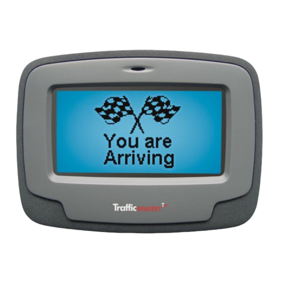 Trafficmaster smartnav touchscreen Manuals