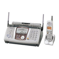 Panasonic KX-FPG391 - Fax / Copier Operating Instructions Manual