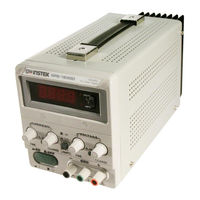 GW Instek G PS-3030D User Manual