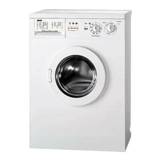 User Manuals: ZANUSSI FLV954NN Washing Machine