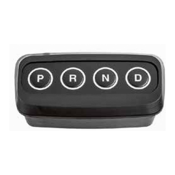 Paravan Gear Control Operating Instructions Manual