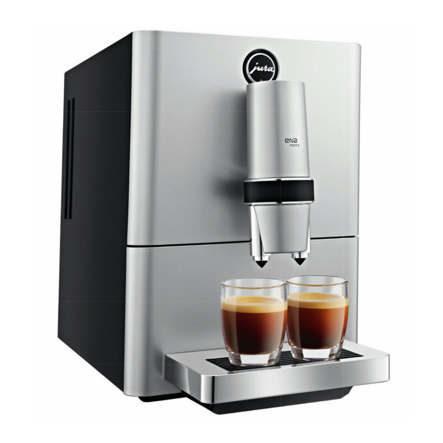 Jura IMPRESSA A Series Disassembling Manual