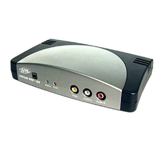 ADS Technologies INSTANT DVD 2 User Manual