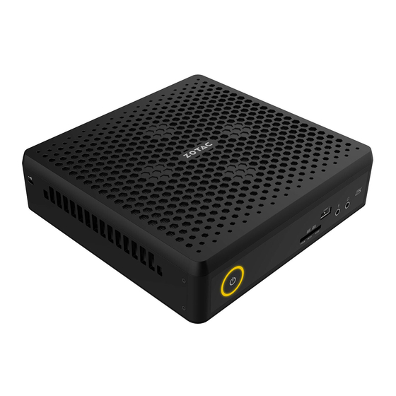 Zotac ZBOX Q Series Quick Start Manual